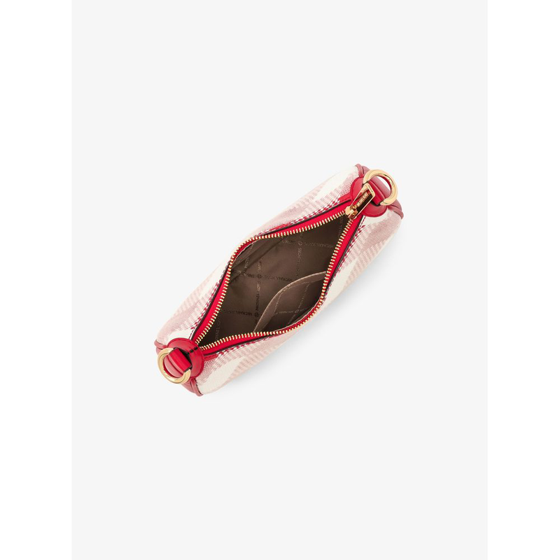 Multicolor canvas shoulder bag-null
