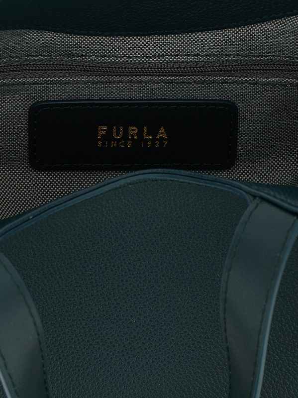 Bicolor calfskin tote bag-null