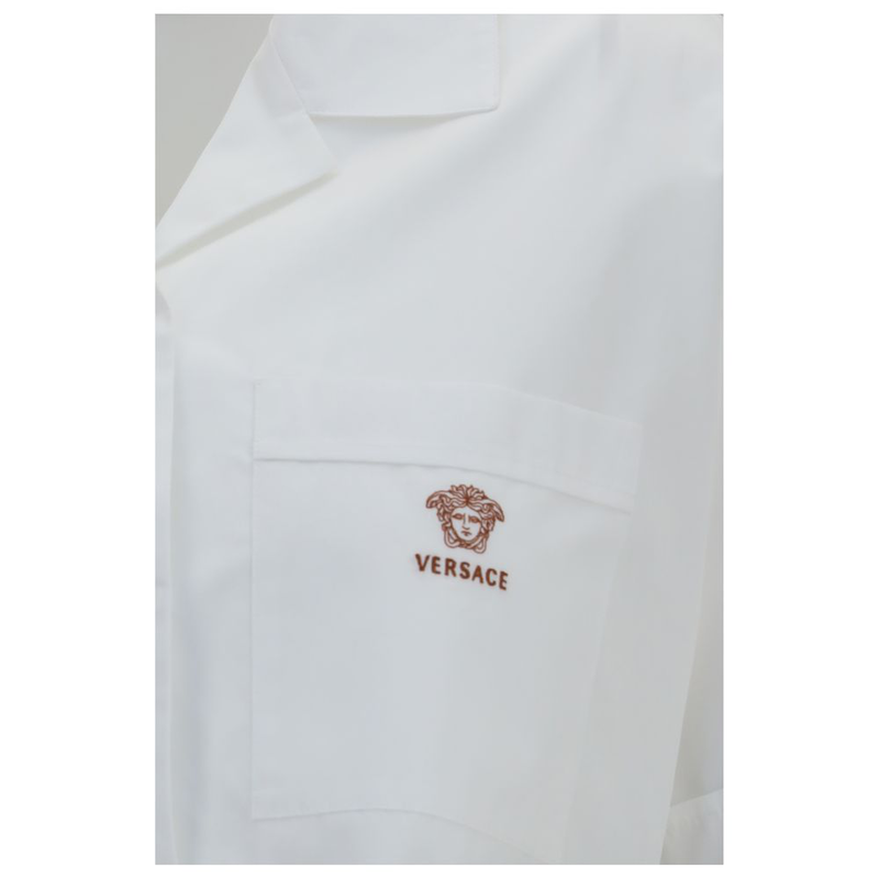 White cotton dress shirt-null
