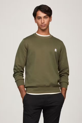 Mongram imd sweatshirt, Army, medium