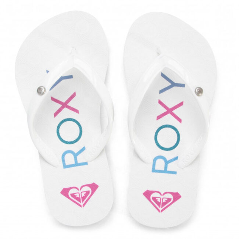 Roxy kids girls sandy III flip flop image number null