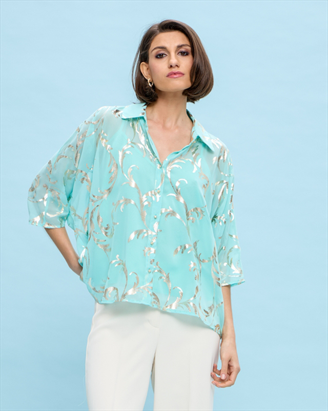 Shirt embossed image number null