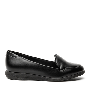 Beira rio black flat moccasins