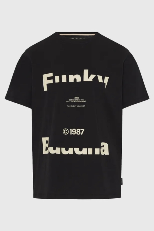 T-shirt km with print - funky buddha-null