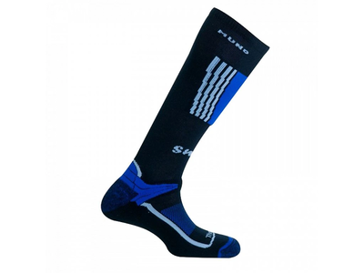 Mund socks snowboard blue l (42-45), Blue, medium