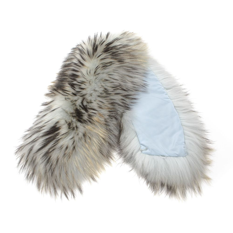 Light blue polyester women scarf-null