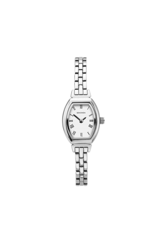 Sekonda classic quartz white dial stainless steel bracelet ladies watch - 2966-null