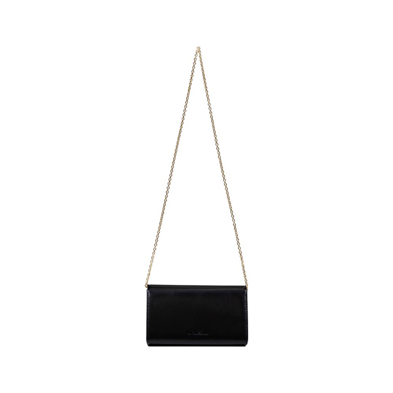 Black polyethylene handbag-null