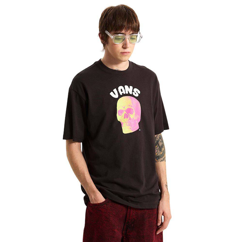 Bone head loose short sleeves t-shirt-null