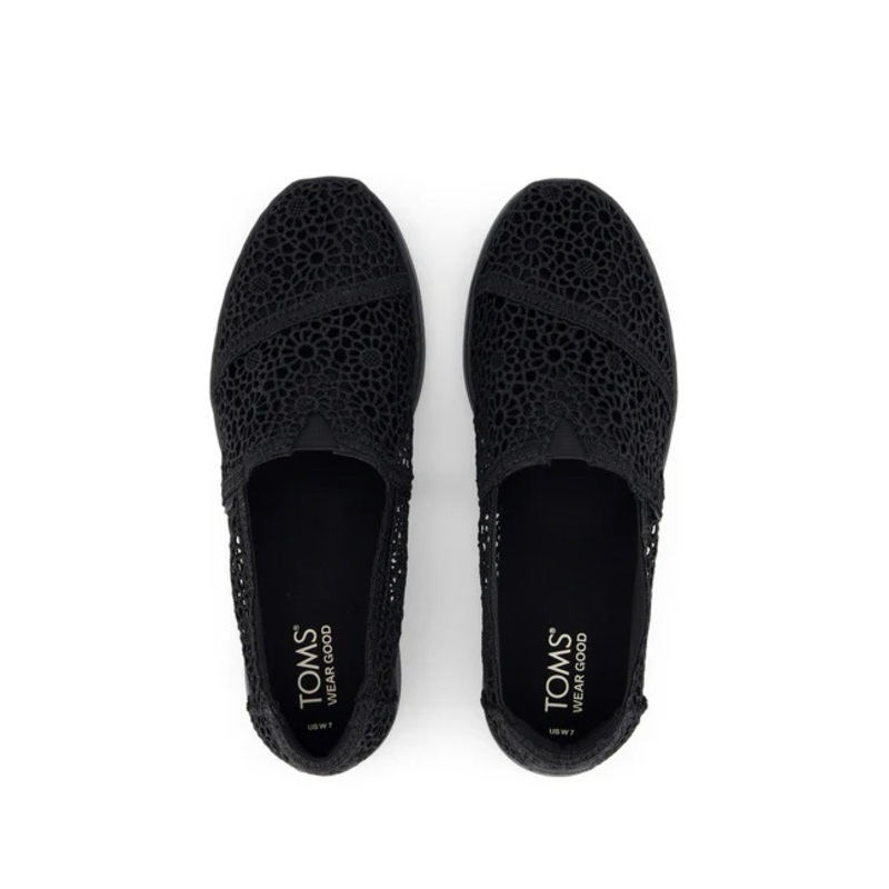 Product image: Toms women blk moroccan crcht alplus esp-null