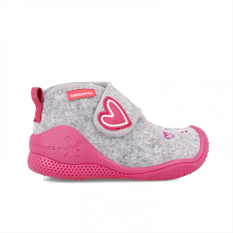 Biomecanics slippers in grey with pink image number null