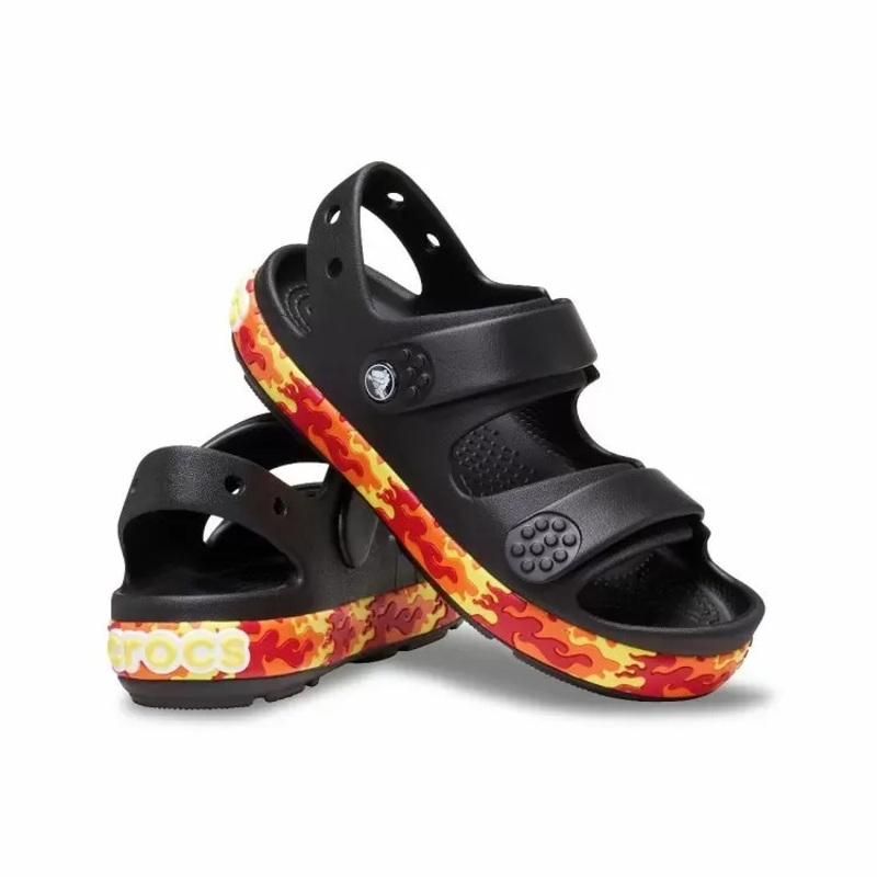 Product image: Crocs infant crocband cruiser flames sandal-null