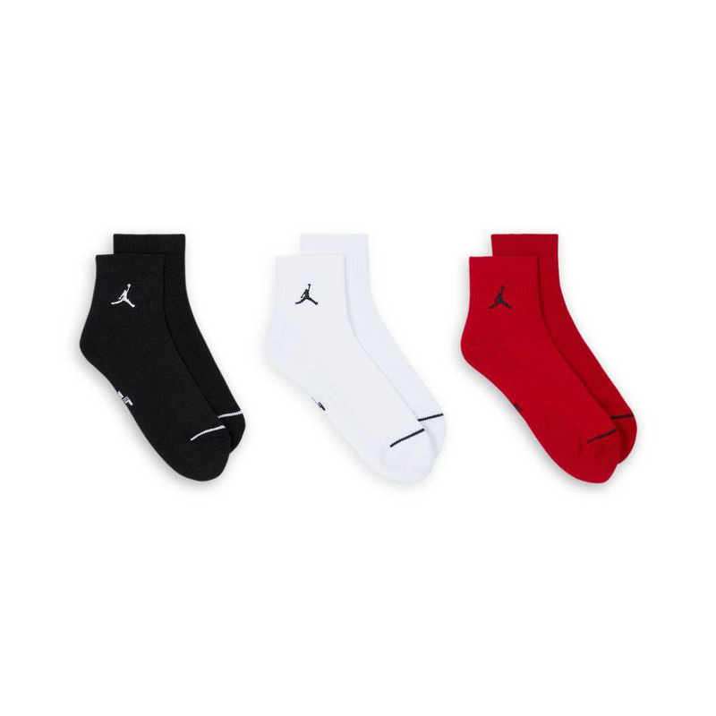 Nike jordan everyday ankle 3ppk socks-null
