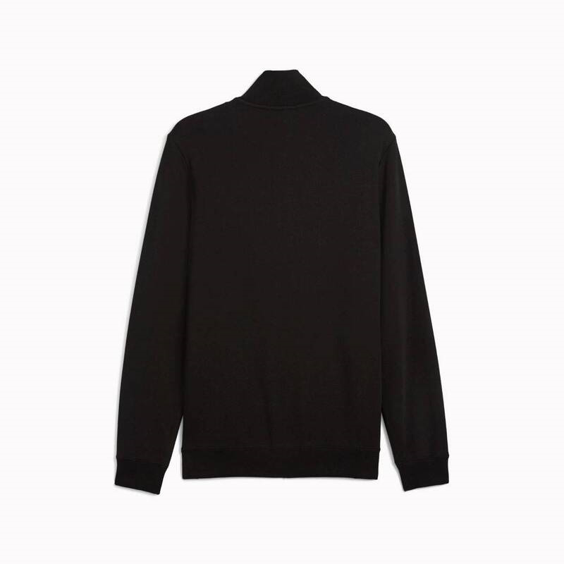 Puma men essentials logo track jacket fleece-null