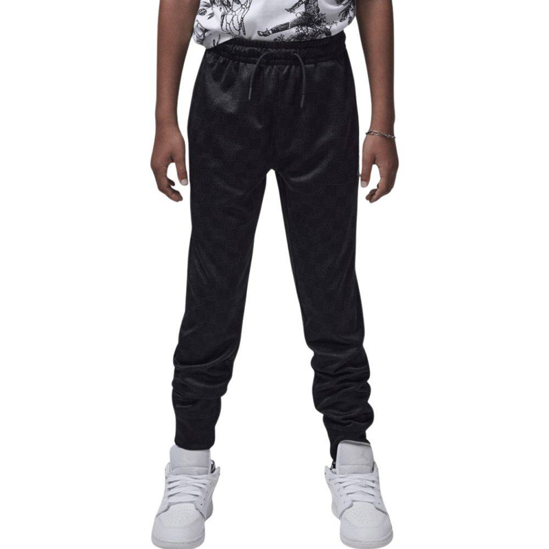 Boys monogram track pant-null