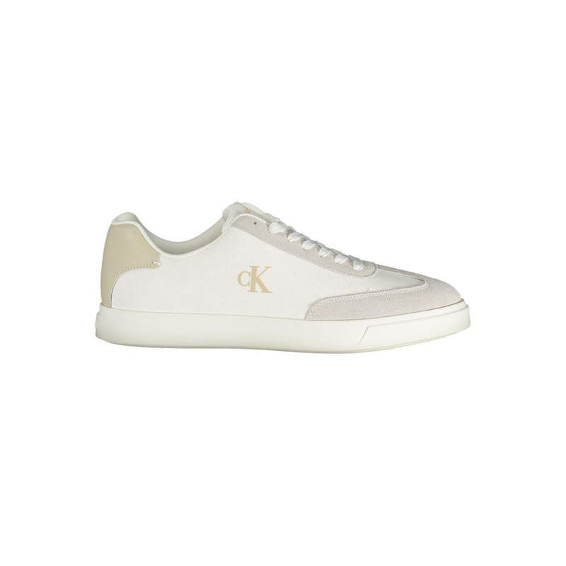 White polyurethane men sneaker-null