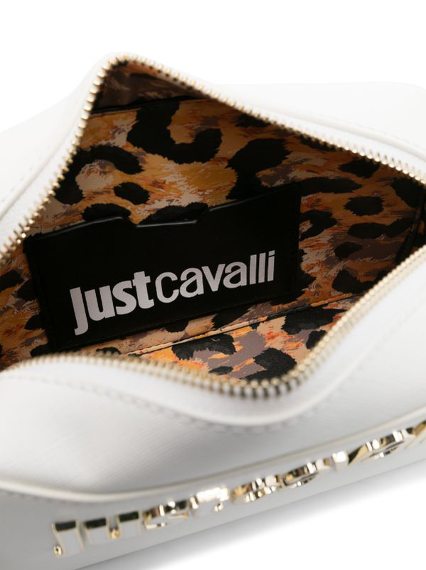 Just cavalli camera bag with logo - white-null