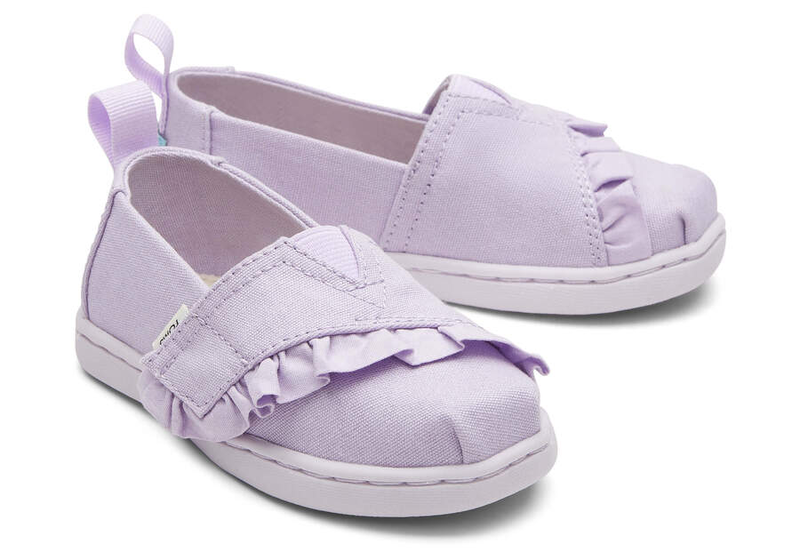 Product image: Toms tiny canvas/ruffle light orchid-null