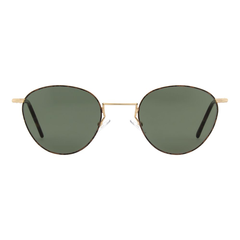 Gold metal sunglasses-null
