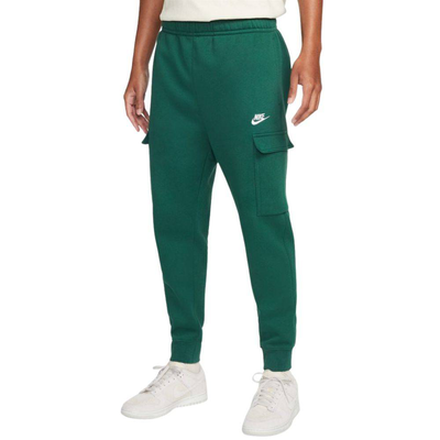 Nike sportswear club pant cargo pant, Green / White, medium
