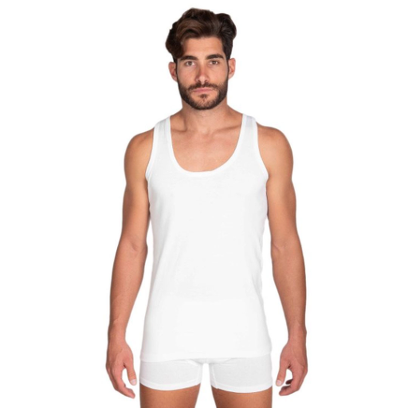 Jokerts mens sleeveless shirt with stripe #2110 image number null