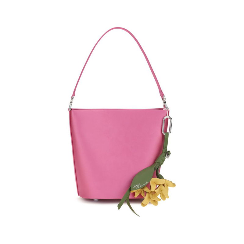 Multicolor polyester backet bag-null