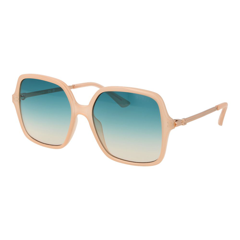 Beige plastic sunglasses-null
