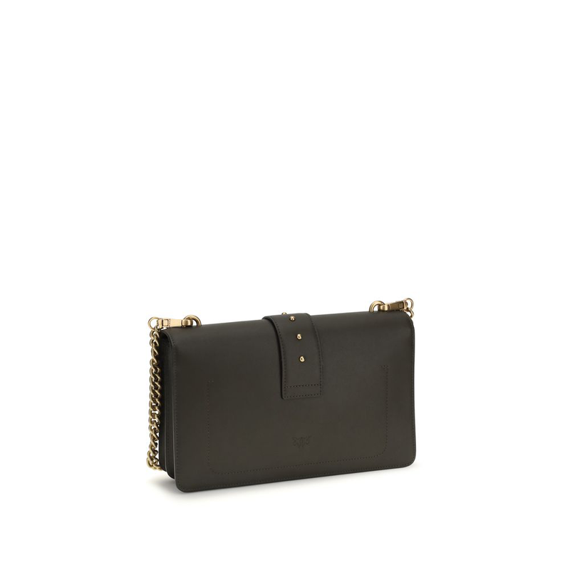 Bicolor calf leather bos taurus shoulder bag-null