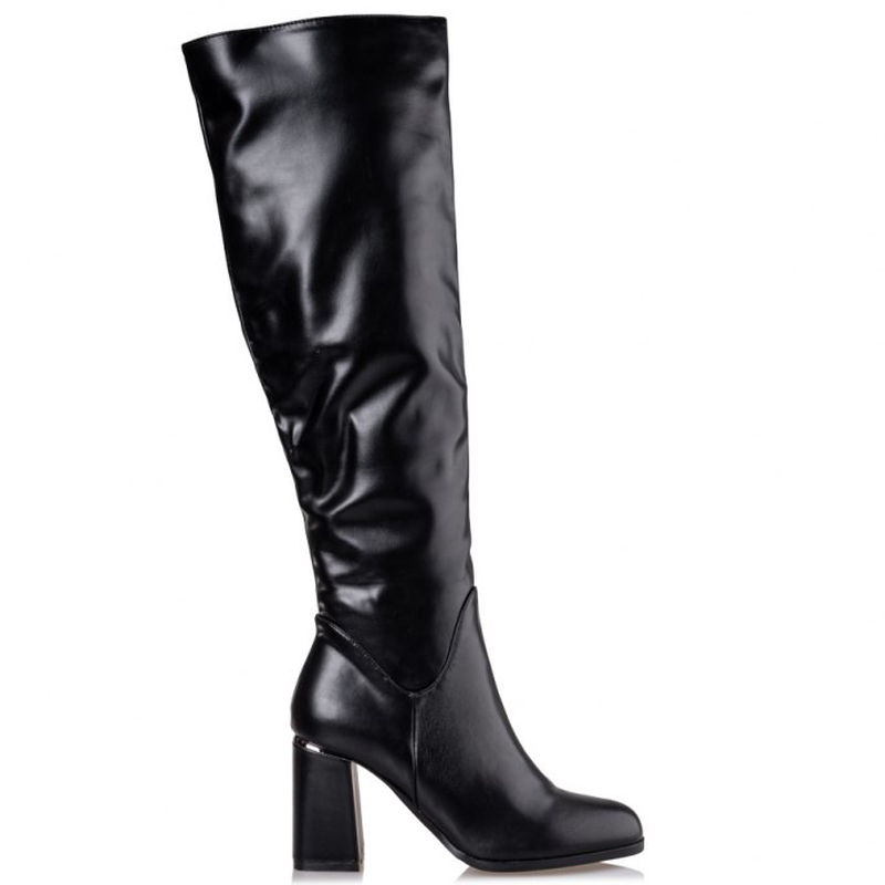 Miss nv knee high boots - black-null