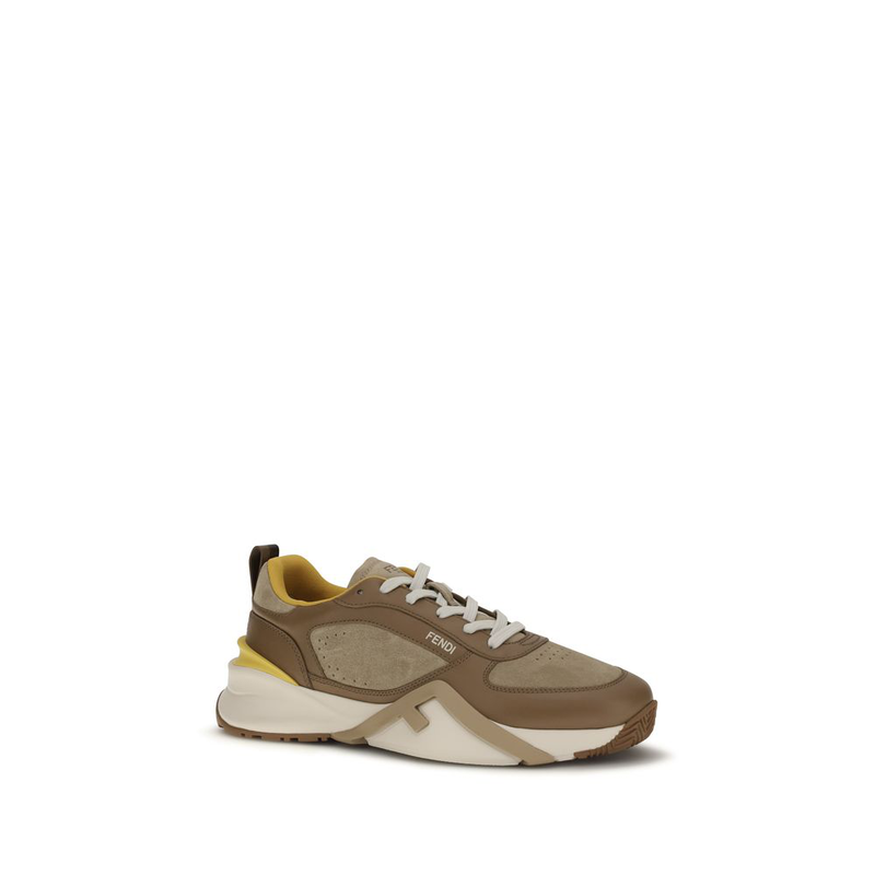 Multicolor calf leather bos taurus athletic sneakers-null