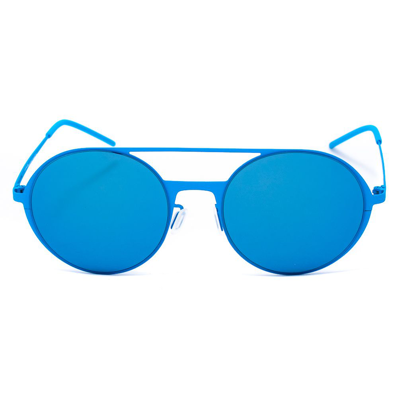 Blue metal sunglasses-null