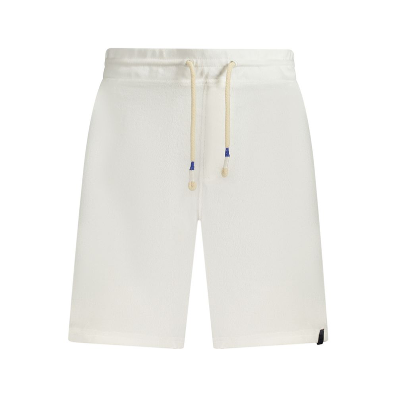 White cotton men's sweatpant-null
