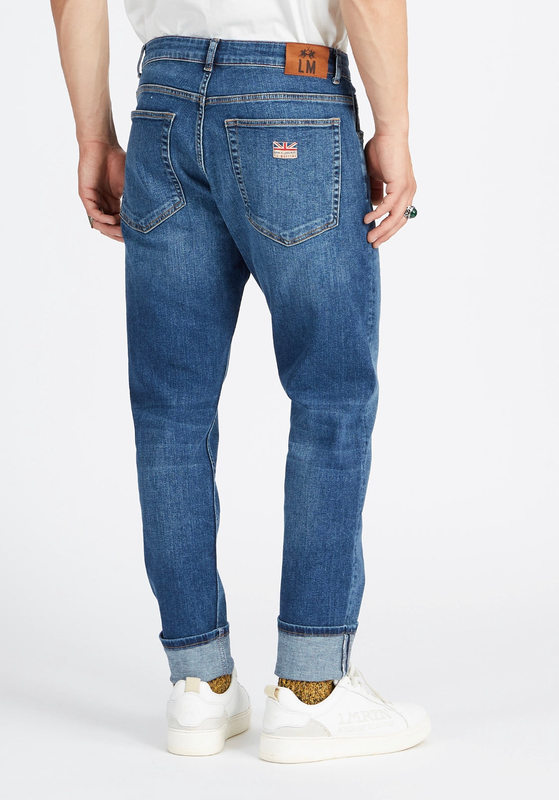 Product image: La martina man 5 pkts pants denim stretch vmt006-null