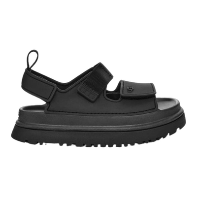 Goldenglow kids sandal, Black, medium