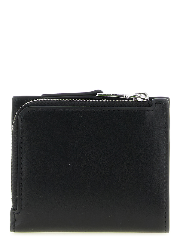 Black leather cardholder-null
