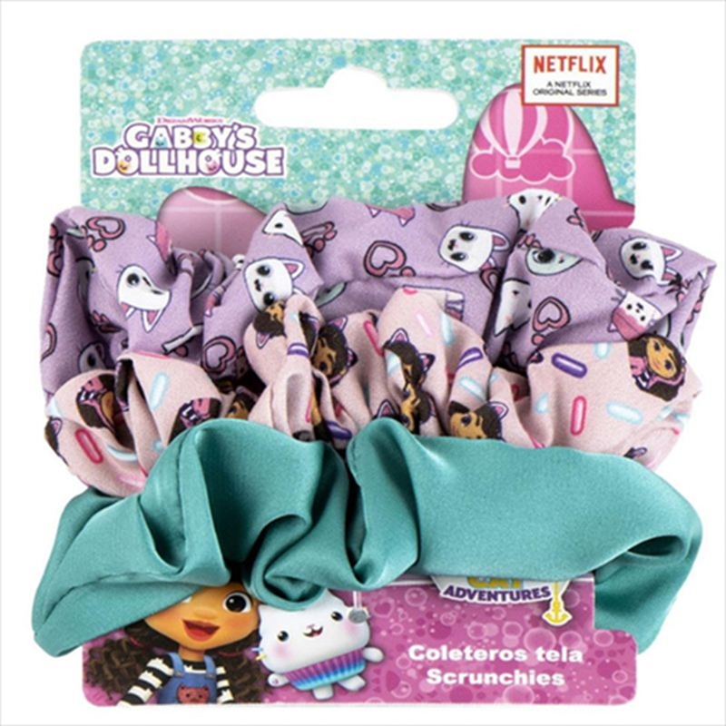 Gabbys dollhouse scrunchies hair accessories 2500003454-null