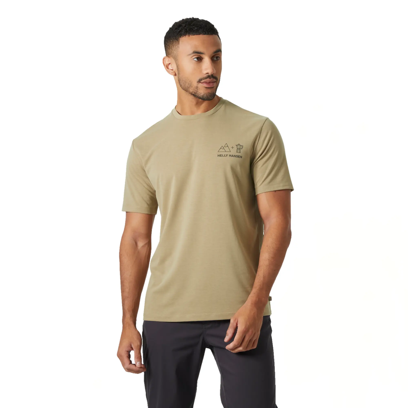 Mens skog graphic t-shirt - xl-null