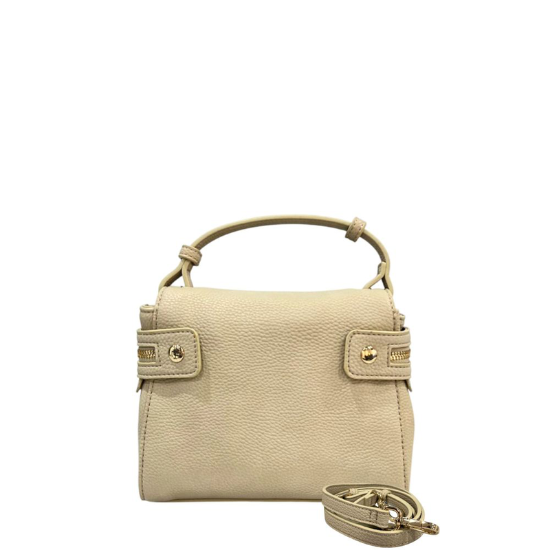 Beige pu women handbag-null