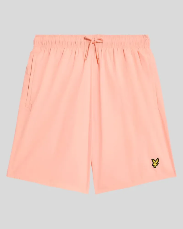 Plain swim short x586 coral tand-null