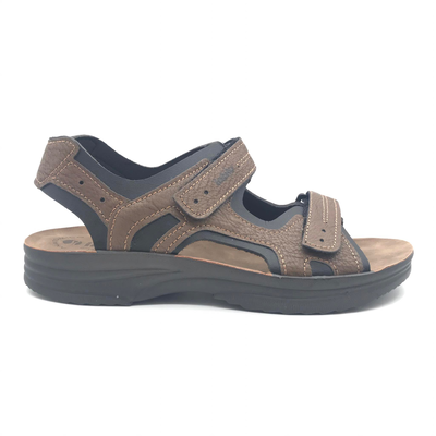 Men sandals ry000029, Brown, medium