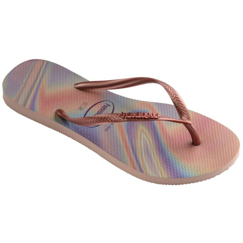 Slim iridescent image number null