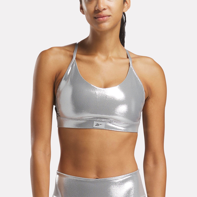 Reebok women's lux chrome strappy bra
