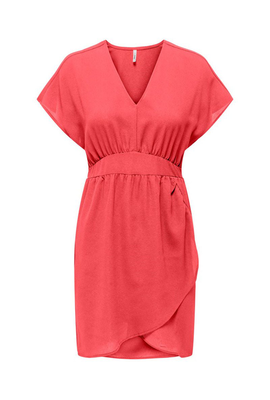 Only nova ss solid tracy dress
