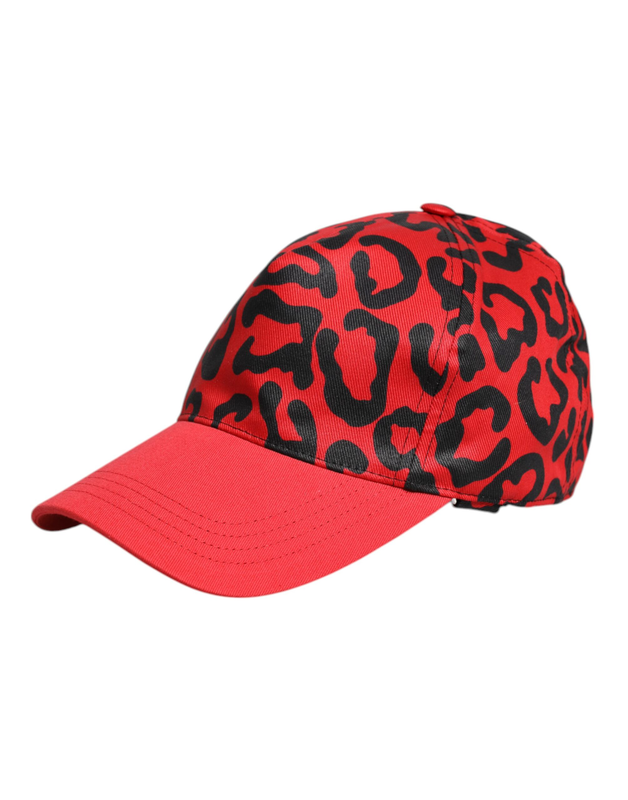 Red cotton 6 panels women baseball cap-null