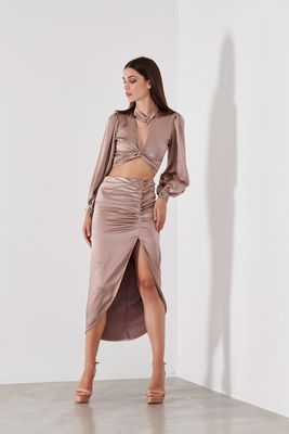 Be you skirt, Beige, medium