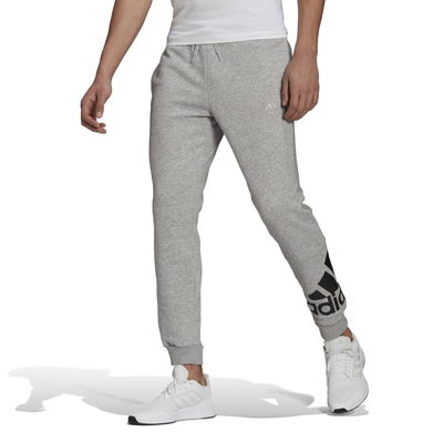 Men bolt logo fleece pants, Grey, medium
