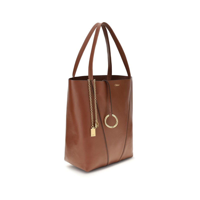 Brown calf leather bos taurus shoulder bag-null
