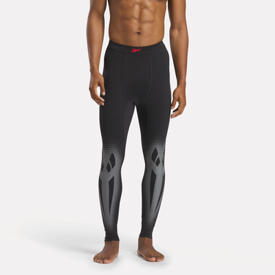 Reebok men's ers perform tight, Black/grey, medium