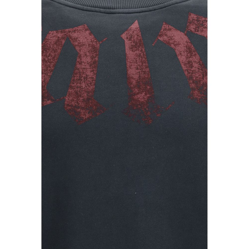 Black cotton sweatshirt-null