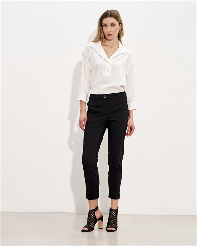 Cotton trouser suit-null